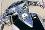 If the array included included a tachometer, the Vulcan's instruments would be ideal. The information's layout makes it easy to take it all in at a glance. If the array included included a tachometer, the Vulcan's instruments would be ideal. The information's layout makes it easy to take it all in at a glance.